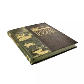 Hunting gift set with the book "The Big Book of Russian Hunting" and panels